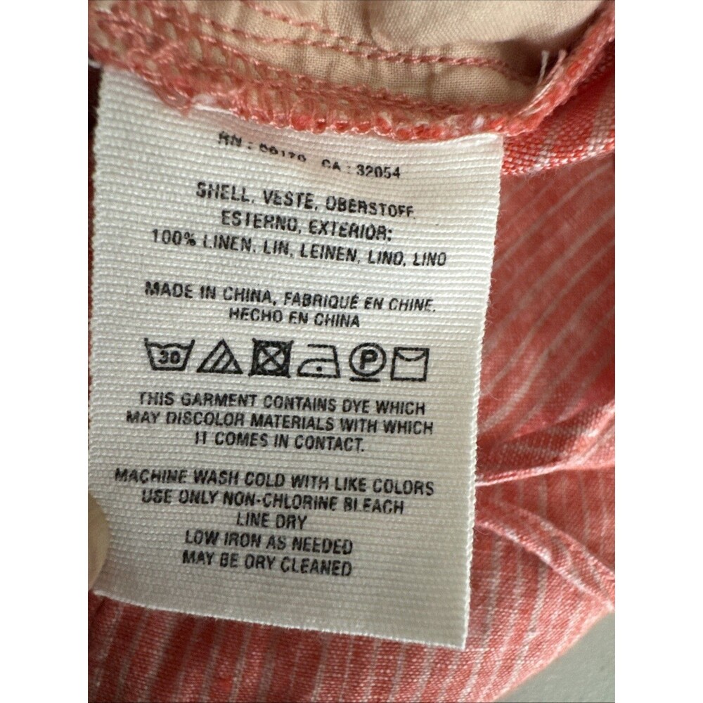 Anthropologie Beachcomber embroidered Linen Drawstring Shorts Small - Picture 9 of 15